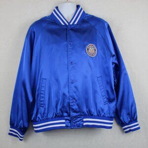 Vintage Toronto Maple Leafs NHL Hockey Light Satin Jacket (XL)